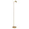 EGLO Rigomagno Vloerlamp - GU10 - 151 cm - Goud - Kantelbaar