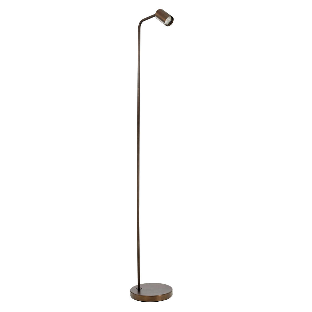 EGLO Rigomagno Vloerlamp - GU10 - 151 cm - Brons - Kantelbaar
