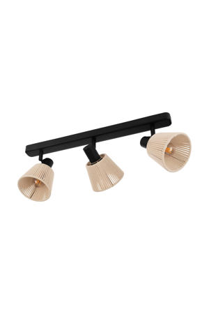 Seagard Spot - E14 - 52 cm - Zwart/Crème - Kantelbaar 