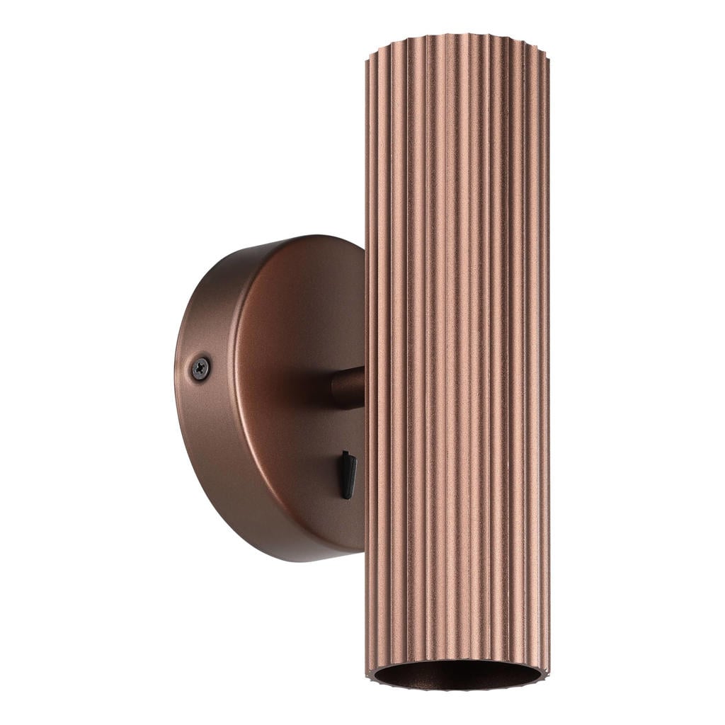 EGLO Portillo Wandlamp - GU10 - 20 cm - Brons