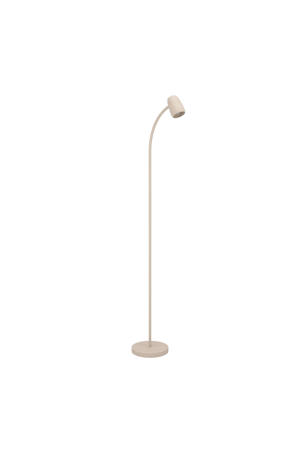 Carlo Vloerlamp - E14 - 170 cm - Zandkleur/Beige/Crème - Kantelbaar 