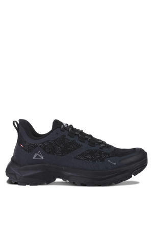 Black Crevice Trekkingschoenen voor heren, laag uitgesneden trekkingschoenen, waterdichte wandelschoenen, hoogwaardige sportoutdoorschoenen, gevoerde wandelschoenen voor heren met uitstekende demping