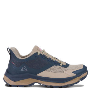 wandelschoenen beige/blauw