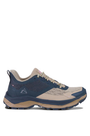 wandelschoenen beige/blauw