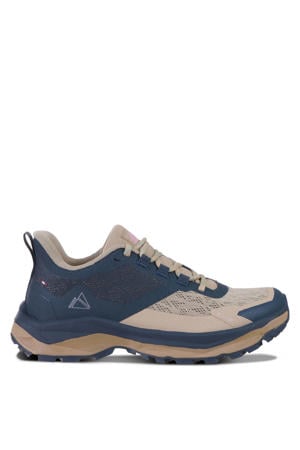 wandelschoenen beige/blauw