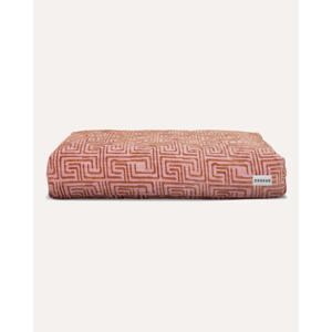 Hondenkussen MAZE-BED-PINK/MOCHA-L