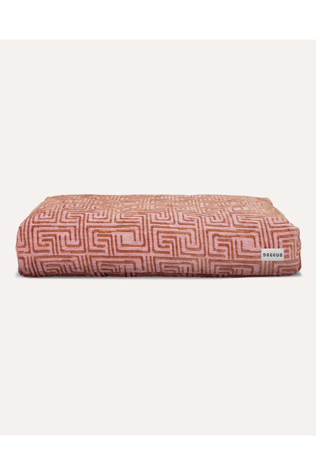 Dogguo Hondenkussen MAZE-BED-PINK/MOCHA-L