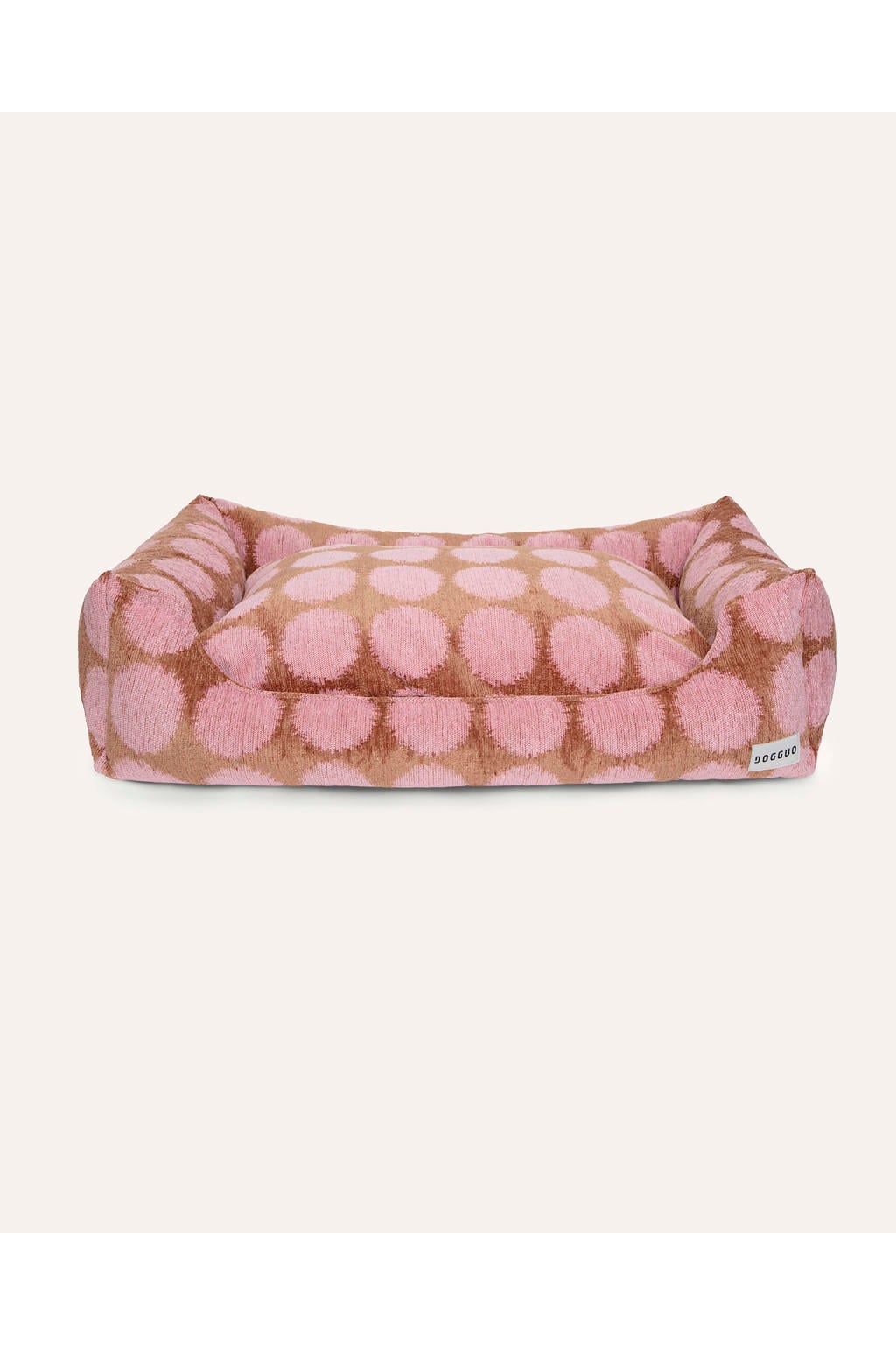 Dogguo Hondenmand DOT-SOFA-MOCHA/PINK-M