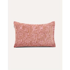 Sierkussen MAZE-CUSHION-PINK/MOCHA (60X40 cm)