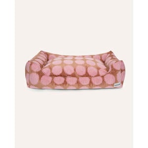 Hondenmand DOT-SOFA-MOCHA/PINK-L
