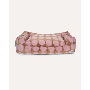 Hondenmand DOT-SOFA-MOCHA/PINK-L