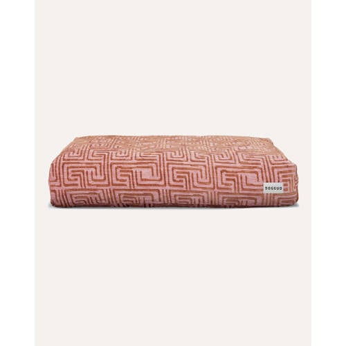 Dogguo Hondenkussen MAZE-BED-PINK/MOCHA-M afbeelding