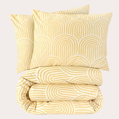 NOUS Living katoenen dekbedovertrek 2-persoons (200x220 cm) afbeelding