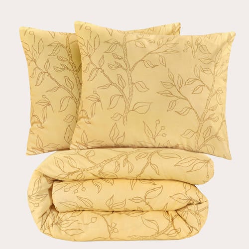 Wehkamp NOUS Living katoenen dekbedovertrek 2-persoons (200x220 cm) aanbieding