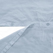 thumbnail: NOUS Living stonewashed dekbedovertrek 1-persoons (140x220 cm)