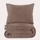 NOUS Living stonewashed dekbedovertrek 1-persoons (140x220 cm)