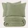 NOUS Living stonewashed dekbedovertrek lits-jumeaux (240x220 cm)
