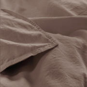 thumbnail: NOUS Living stonewashed dekbedovertrek 2-persoons (200x220 cm)