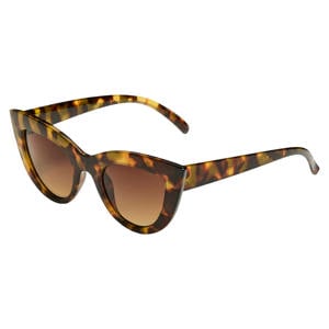 zonnebril PCDONAI met tortoise print bruin