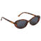 PIECES zonnebril PCSANNA met tortoise print bruin