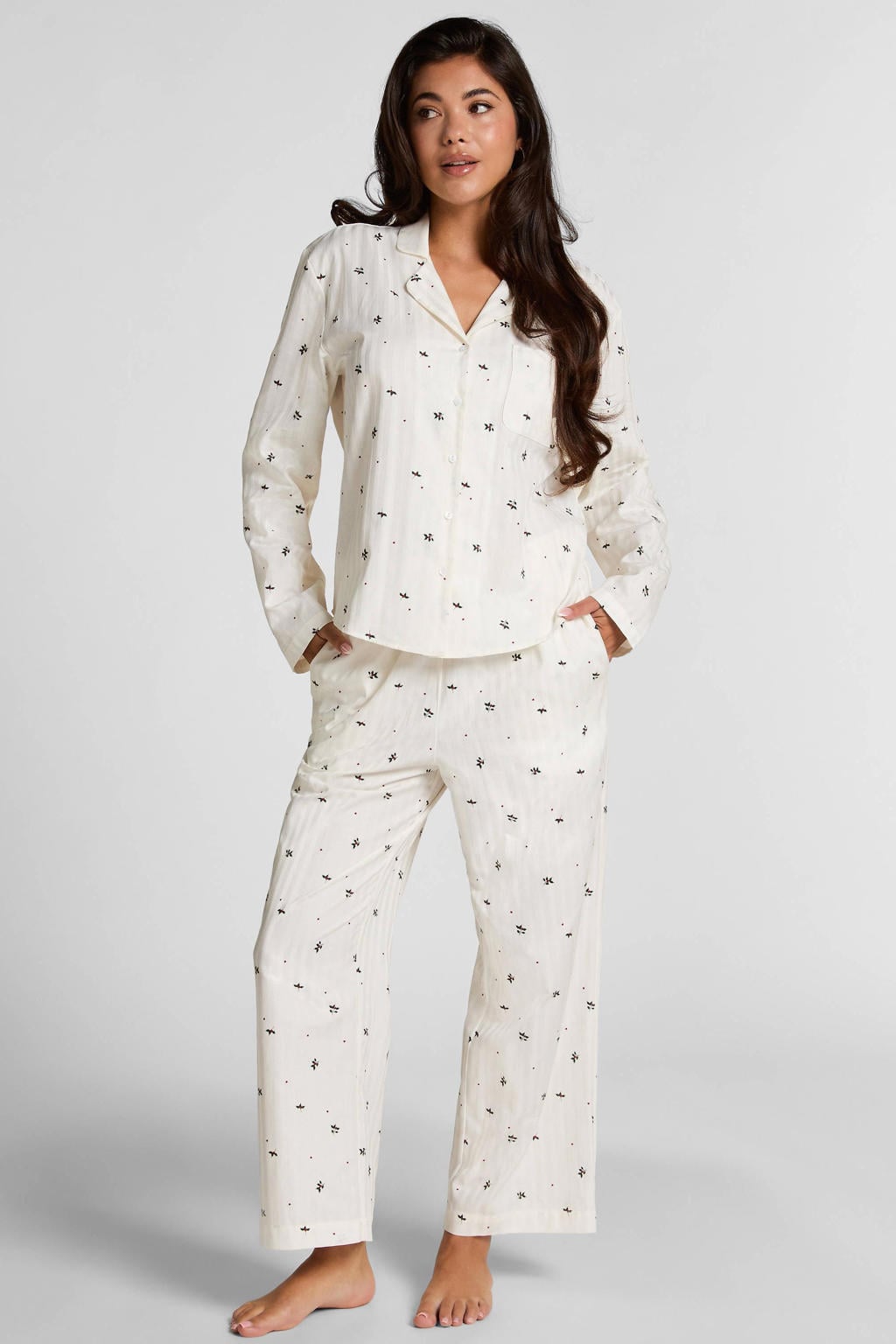 Hunkemöller pyjamatop wit