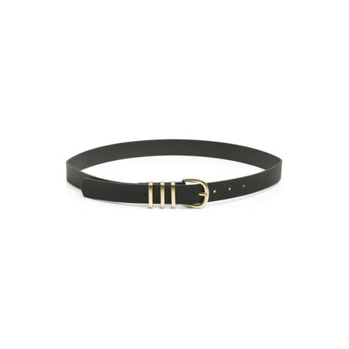 PIECES Curve riem PCLEA zwart afbeelding