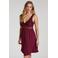 Hunkemöller slipdress Nora donkerrood