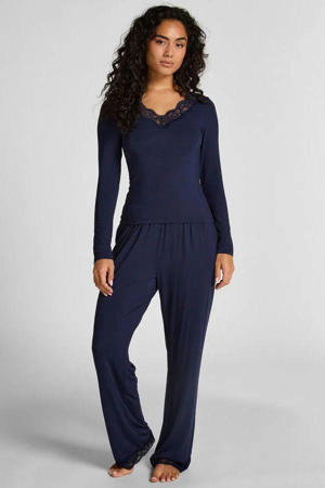 pyjama donkerblauw
