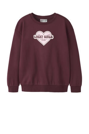 sweater donkerpaars