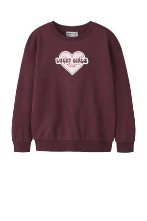 sweater donkerpaars