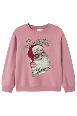 Kersttrui voor kinderen, dennenboom, sweatshirt, warm, Kerstmis, ronde
