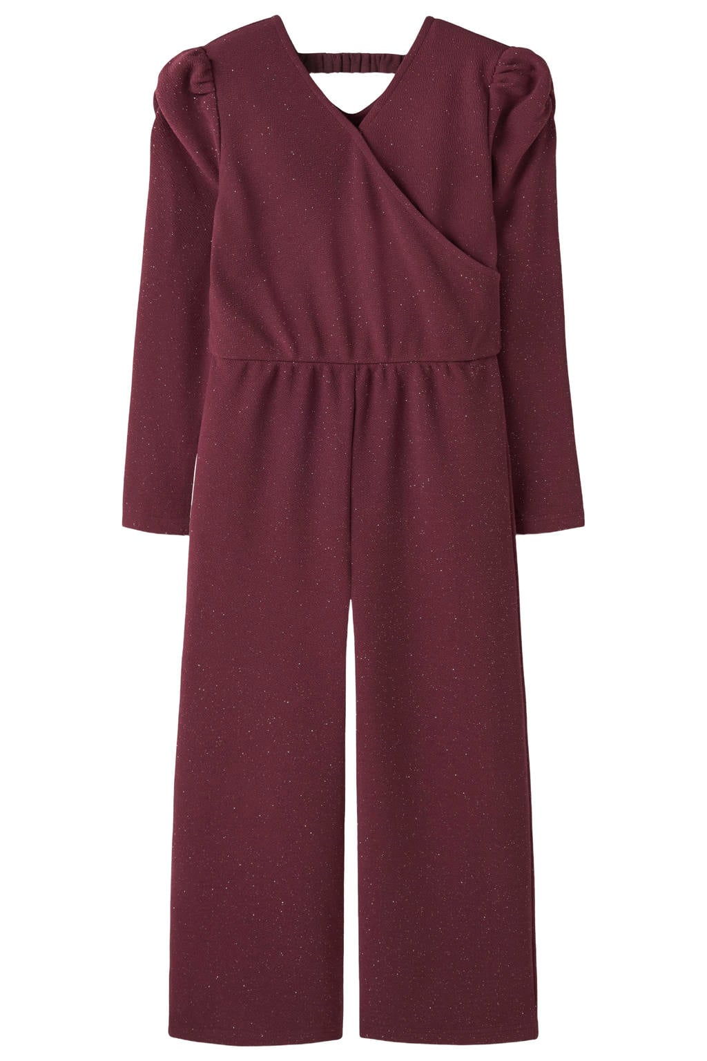 NAME IT KIDS jumpsuit donkerrood