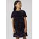 NAME IT KIDS midi jurk met pailletten paars