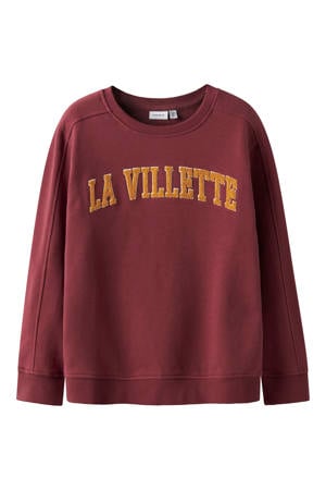 sweater roodbruin