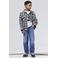 NAME IT KIDS geruite overhemd zwart