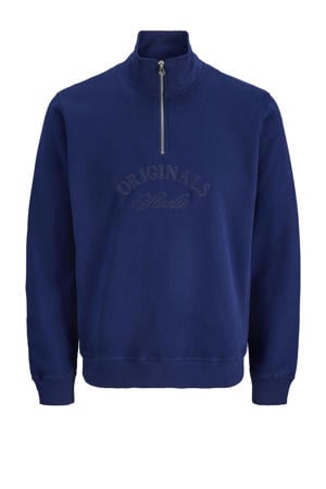 sweater Plus Size blauw
