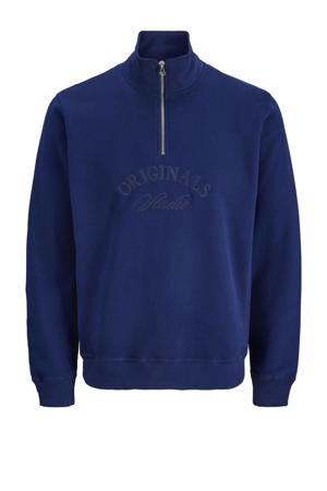 sweater Plus Size blauw