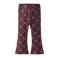 NAME IT MINI flared legging donkerrood