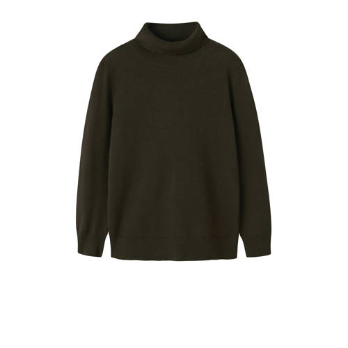 NAME IT MINI coltrui fijn gebreid donkerbruin afbeelding
