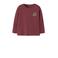 NAME IT MINI longsleeve donkerrood