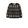 NAME IT MINI kersttrui zwart