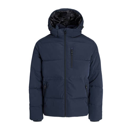 JACK & JONES PLUS SIZE gewatteerde jas Plus Size donkerblauw afbeelding