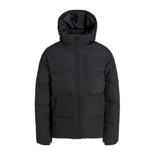 JACK & JONES PLUS SIZE gewatteerde jas Plus Size zwart afbeelding