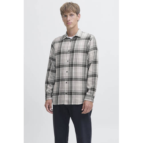 JJ REBEL regular casual overhemd grijs afbeelding