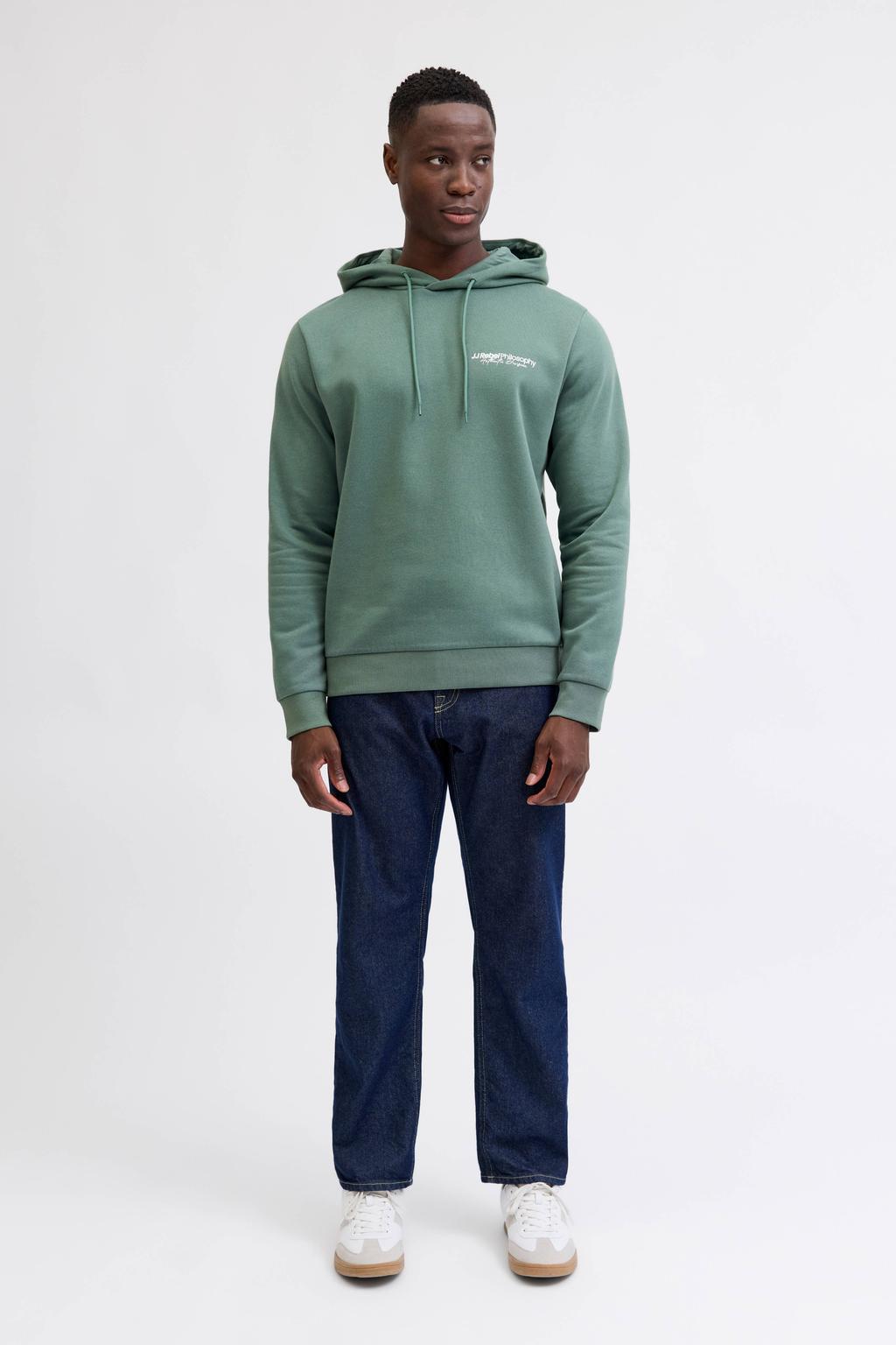 JJ REBEL hoodie groen