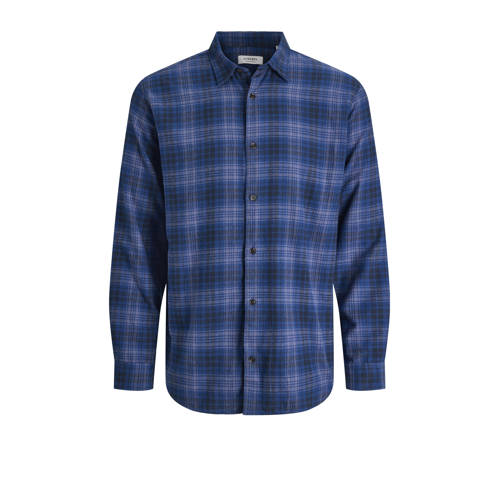JJ REBEL regular casual overhemd blauw afbeelding