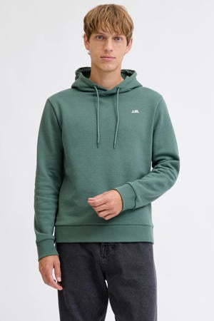 Regular fit hoodie groen