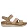 Remonte imitatieleren leren sandalen beige