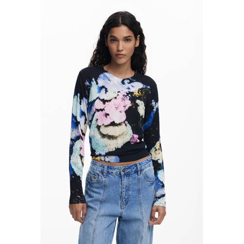 Desigual pullover zwart afbeelding