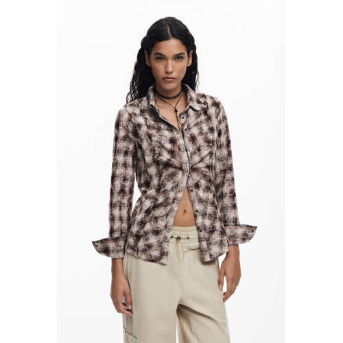 Desigual blouse ecru afbeelding